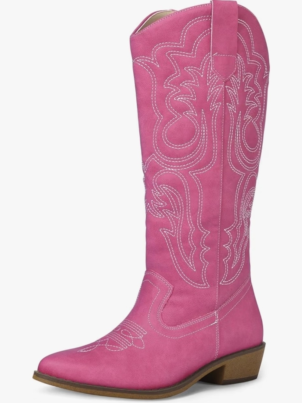Women's Pink Western Cowboy Boots
